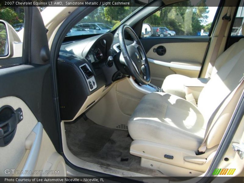  2007 Equinox LT AWD Light Cashmere Interior