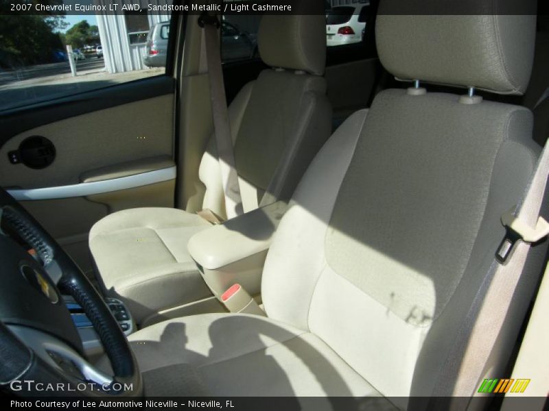 Sandstone Metallic / Light Cashmere 2007 Chevrolet Equinox LT AWD