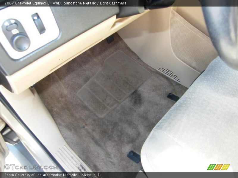 Sandstone Metallic / Light Cashmere 2007 Chevrolet Equinox LT AWD