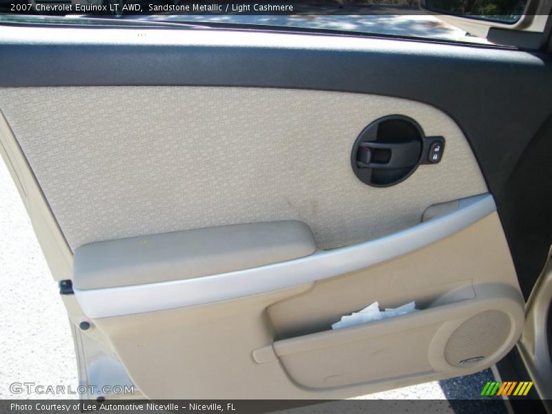 Sandstone Metallic / Light Cashmere 2007 Chevrolet Equinox LT AWD