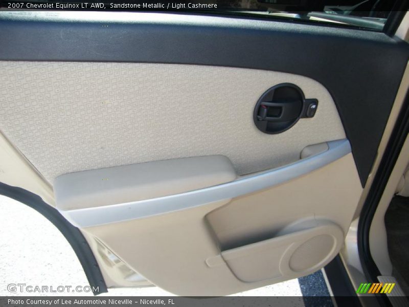 Sandstone Metallic / Light Cashmere 2007 Chevrolet Equinox LT AWD