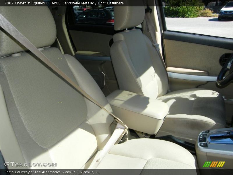 Sandstone Metallic / Light Cashmere 2007 Chevrolet Equinox LT AWD
