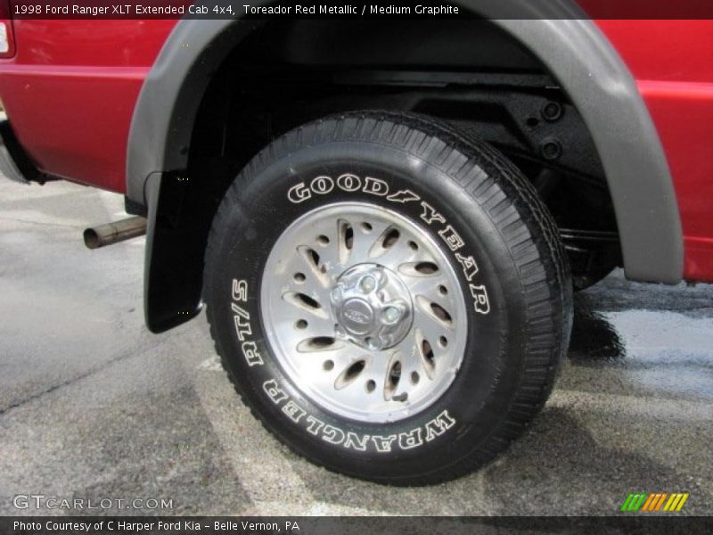 Toreador Red Metallic / Medium Graphite 1998 Ford Ranger XLT Extended Cab 4x4