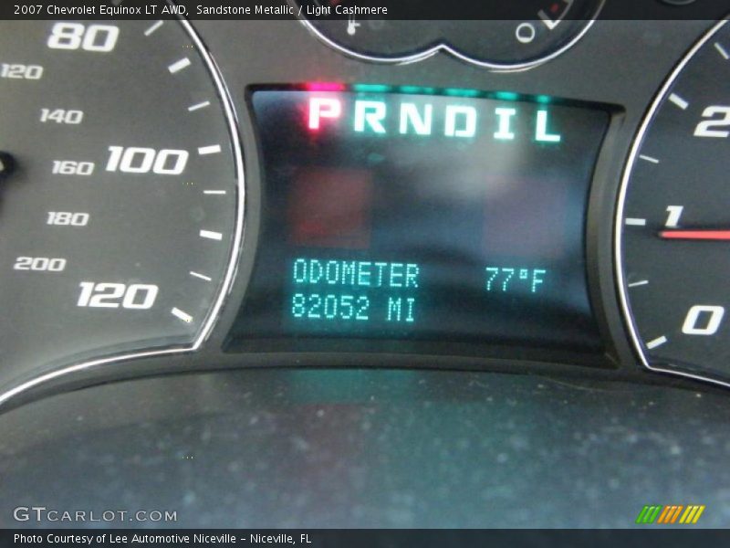 Sandstone Metallic / Light Cashmere 2007 Chevrolet Equinox LT AWD