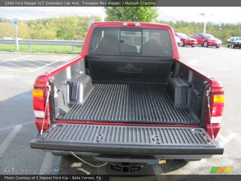 Toreador Red Metallic / Medium Graphite 1998 Ford Ranger XLT Extended Cab 4x4