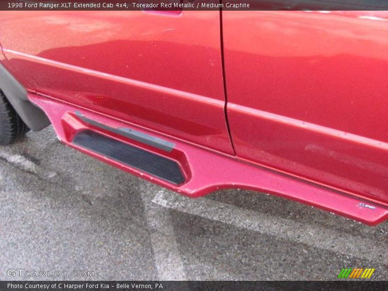 Toreador Red Metallic / Medium Graphite 1998 Ford Ranger XLT Extended Cab 4x4