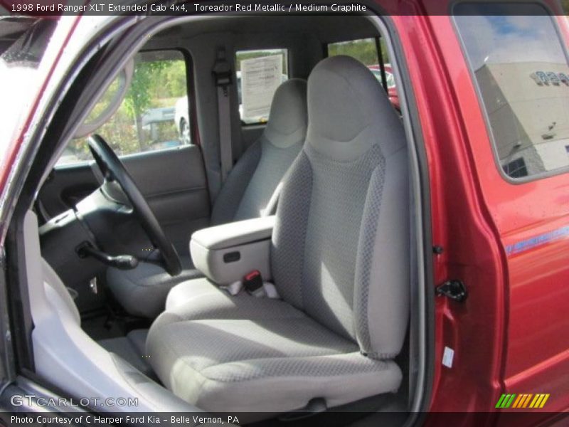 Toreador Red Metallic / Medium Graphite 1998 Ford Ranger XLT Extended Cab 4x4