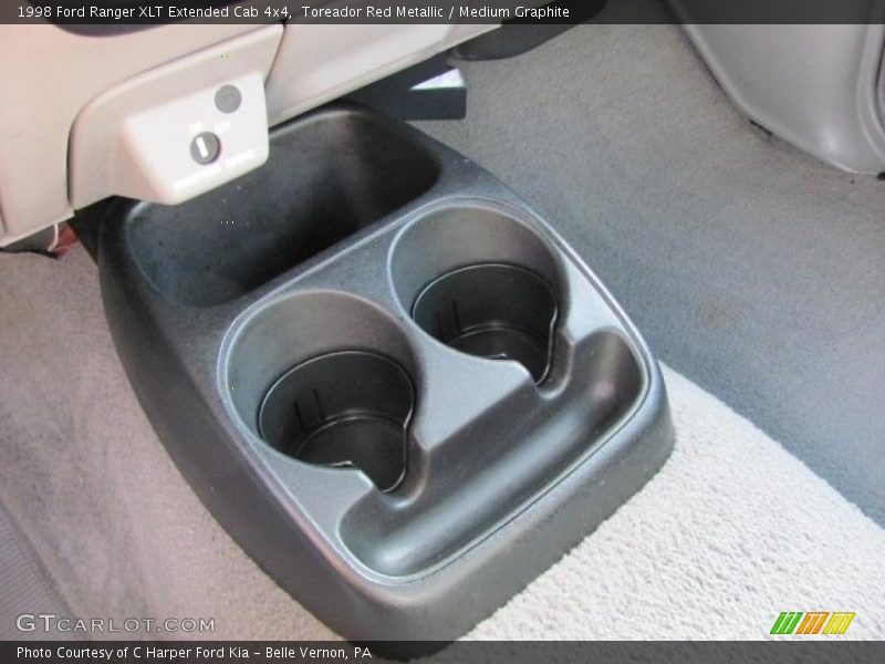 Toreador Red Metallic / Medium Graphite 1998 Ford Ranger XLT Extended Cab 4x4