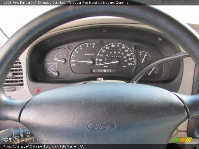  1998 Ranger XLT Extended Cab 4x4 XLT Extended Cab 4x4 Gauges