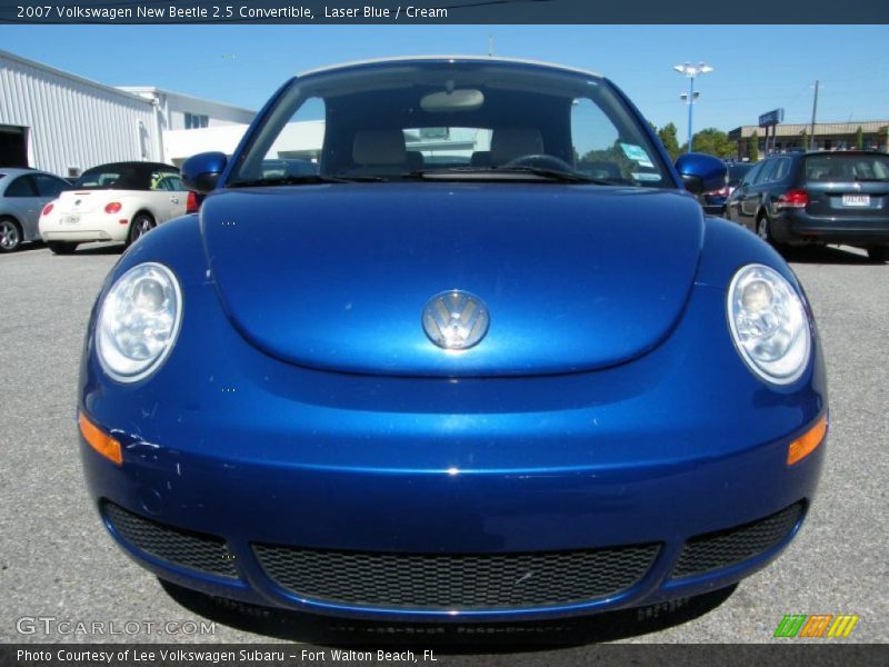 Laser Blue / Cream 2007 Volkswagen New Beetle 2.5 Convertible