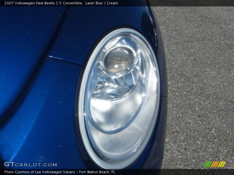 Laser Blue / Cream 2007 Volkswagen New Beetle 2.5 Convertible