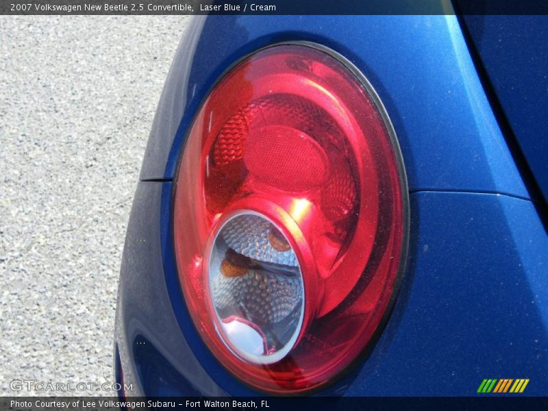 Laser Blue / Cream 2007 Volkswagen New Beetle 2.5 Convertible