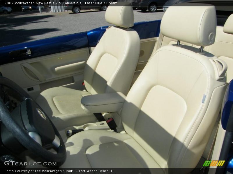 Laser Blue / Cream 2007 Volkswagen New Beetle 2.5 Convertible