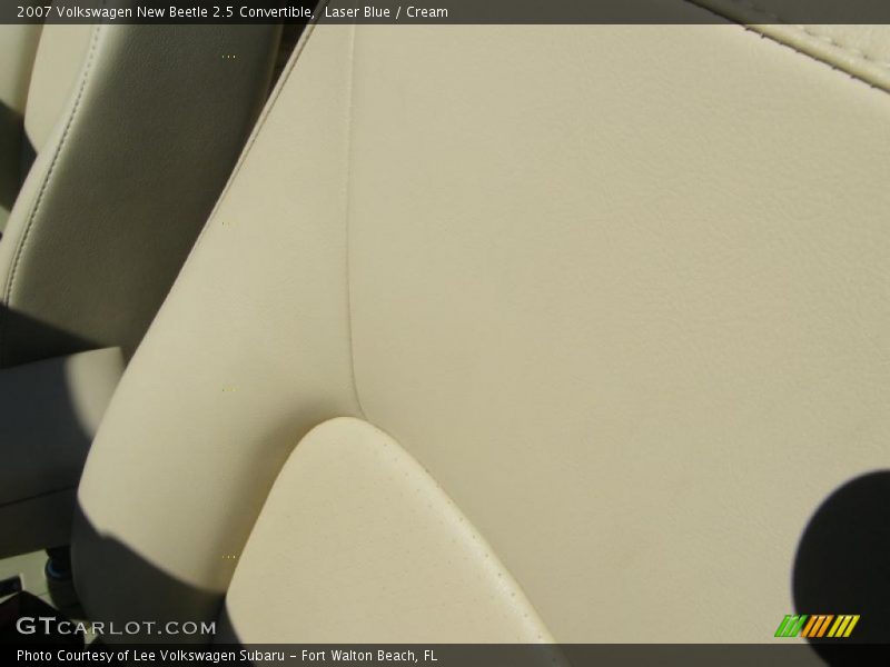 Laser Blue / Cream 2007 Volkswagen New Beetle 2.5 Convertible