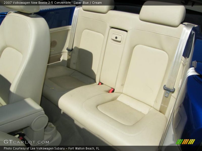 Laser Blue / Cream 2007 Volkswagen New Beetle 2.5 Convertible