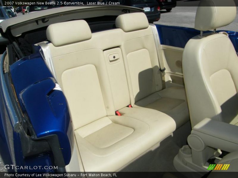 Laser Blue / Cream 2007 Volkswagen New Beetle 2.5 Convertible