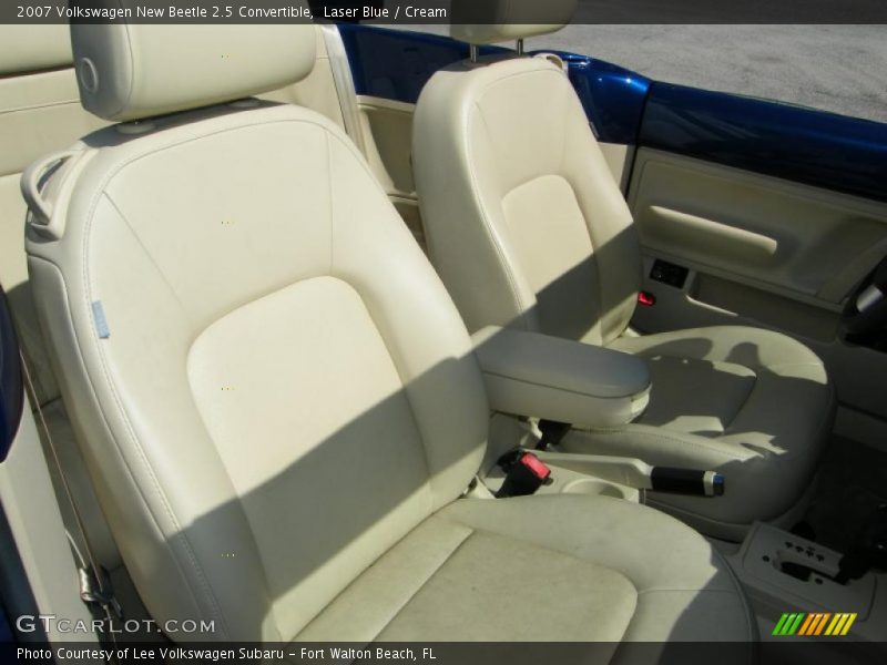 Laser Blue / Cream 2007 Volkswagen New Beetle 2.5 Convertible