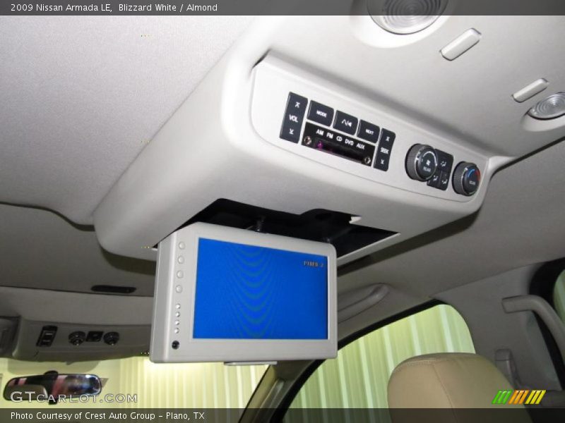 Blizzard White / Almond 2009 Nissan Armada LE