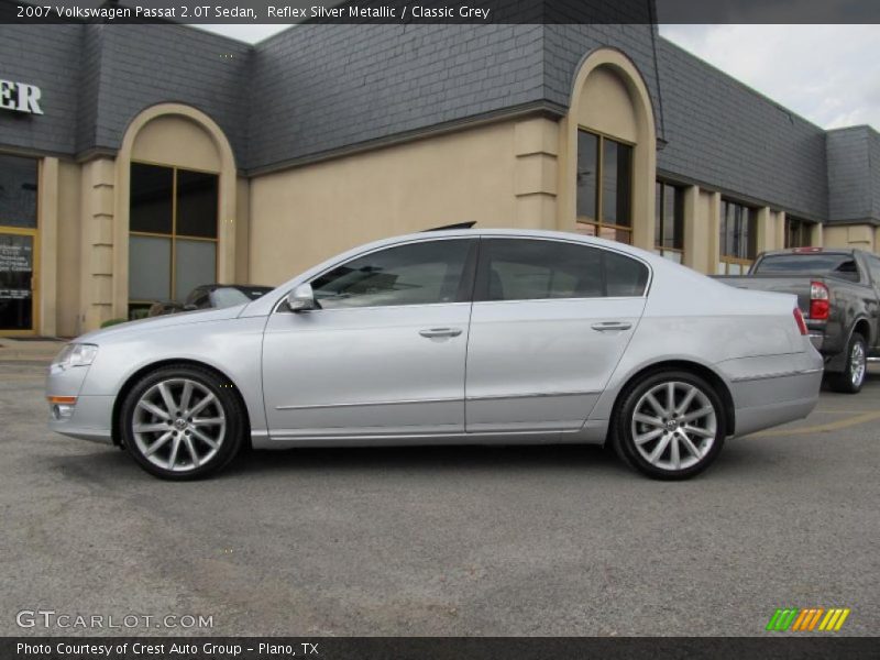 Reflex Silver Metallic / Classic Grey 2007 Volkswagen Passat 2.0T Sedan