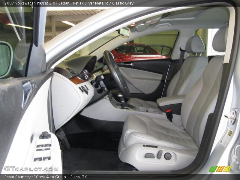 Reflex Silver Metallic / Classic Grey 2007 Volkswagen Passat 2.0T Sedan