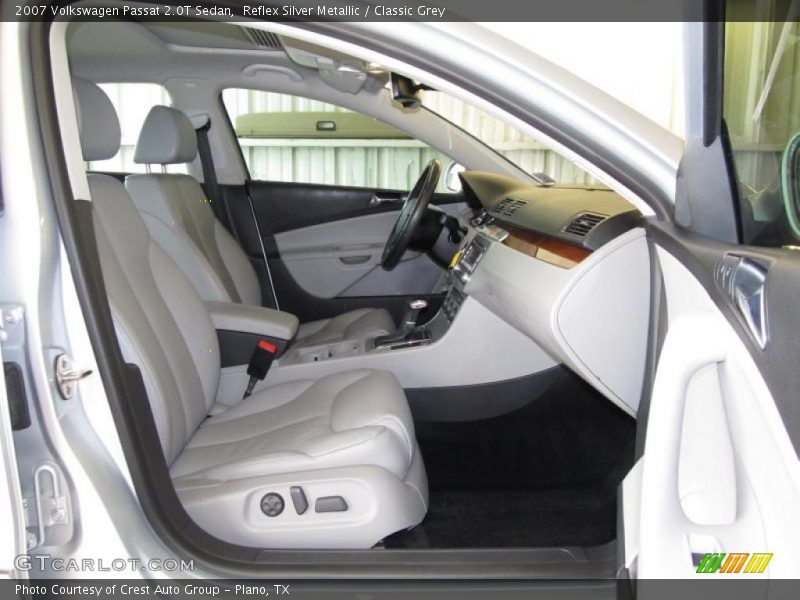 Reflex Silver Metallic / Classic Grey 2007 Volkswagen Passat 2.0T Sedan