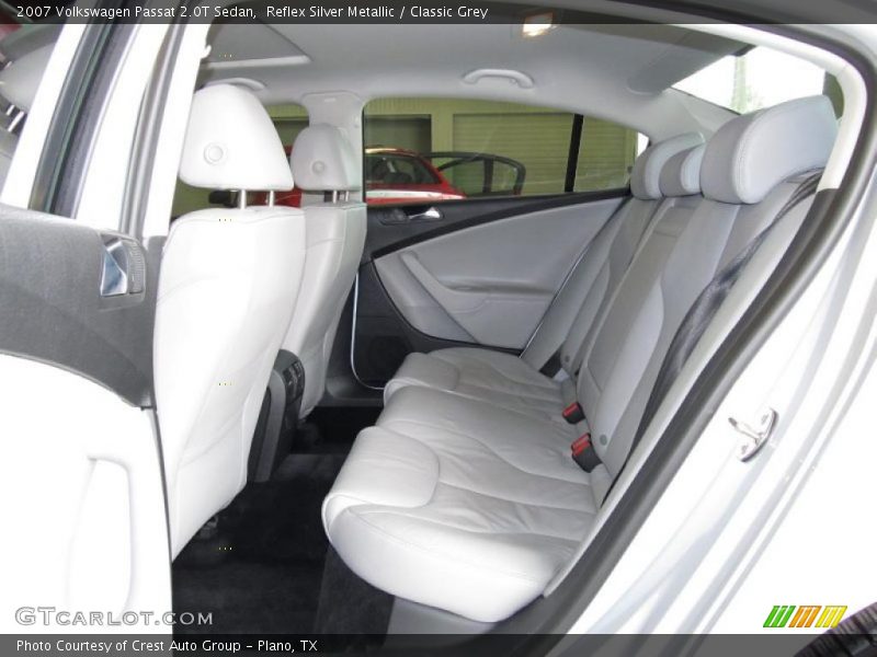  2007 Passat 2.0T Sedan Classic Grey Interior