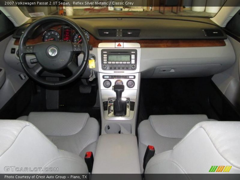 Reflex Silver Metallic / Classic Grey 2007 Volkswagen Passat 2.0T Sedan