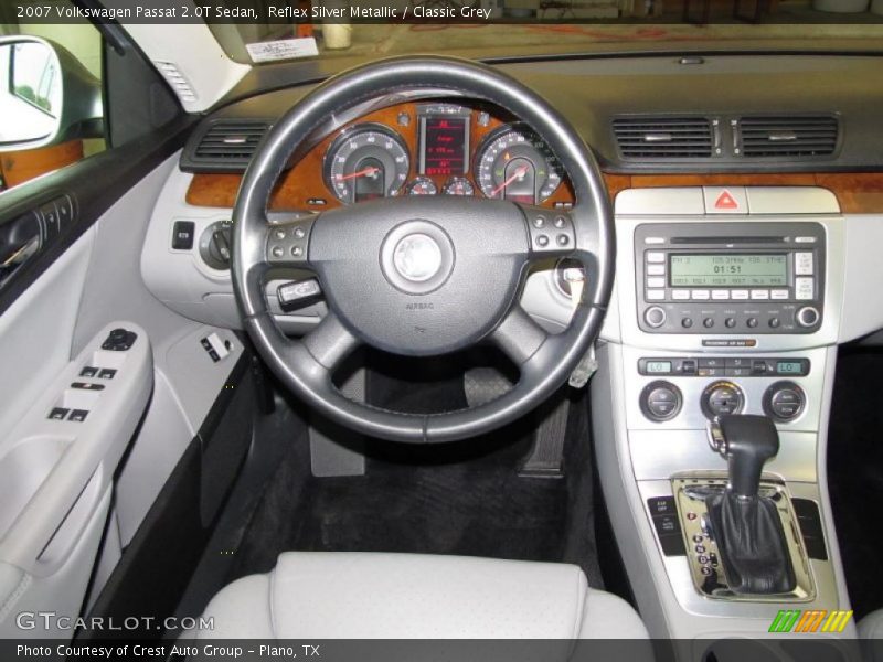 Reflex Silver Metallic / Classic Grey 2007 Volkswagen Passat 2.0T Sedan