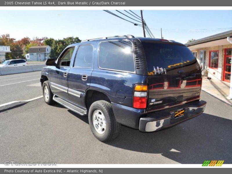 Dark Blue Metallic / Gray/Dark Charcoal 2005 Chevrolet Tahoe LS 4x4