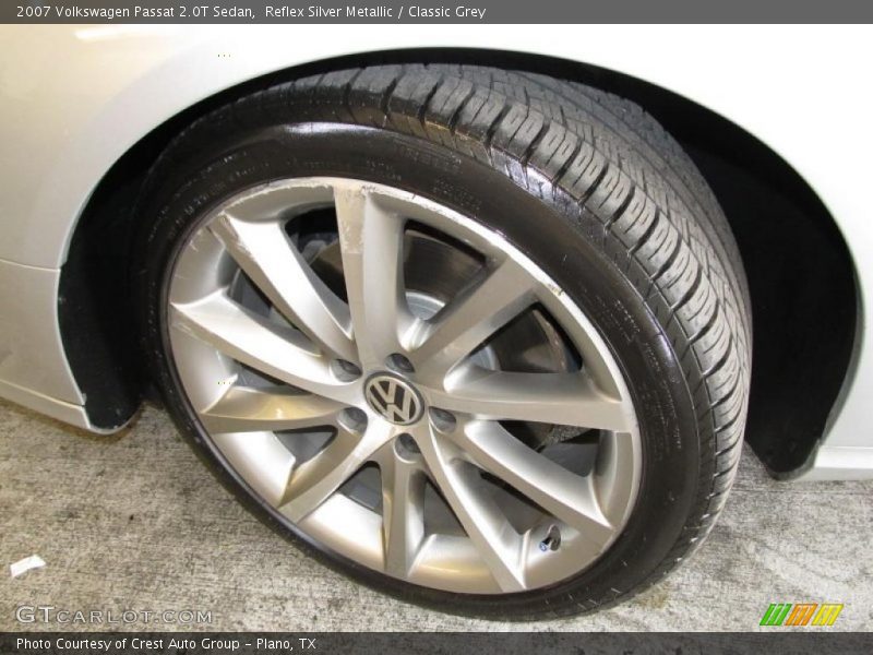 Reflex Silver Metallic / Classic Grey 2007 Volkswagen Passat 2.0T Sedan
