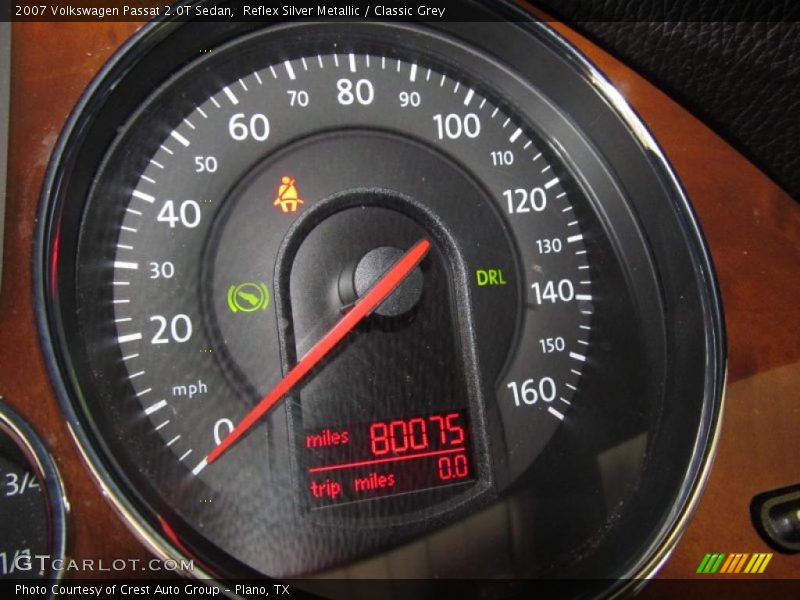 Reflex Silver Metallic / Classic Grey 2007 Volkswagen Passat 2.0T Sedan