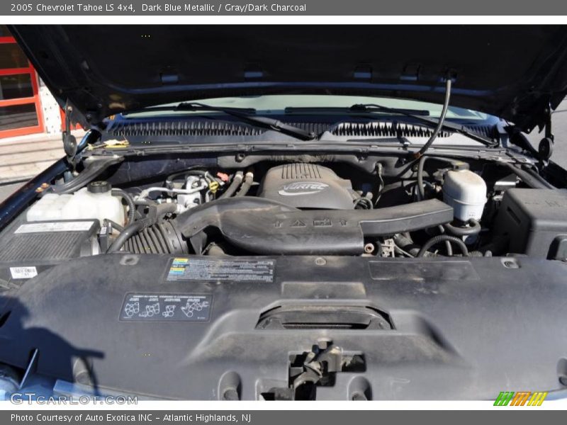 Dark Blue Metallic / Gray/Dark Charcoal 2005 Chevrolet Tahoe LS 4x4