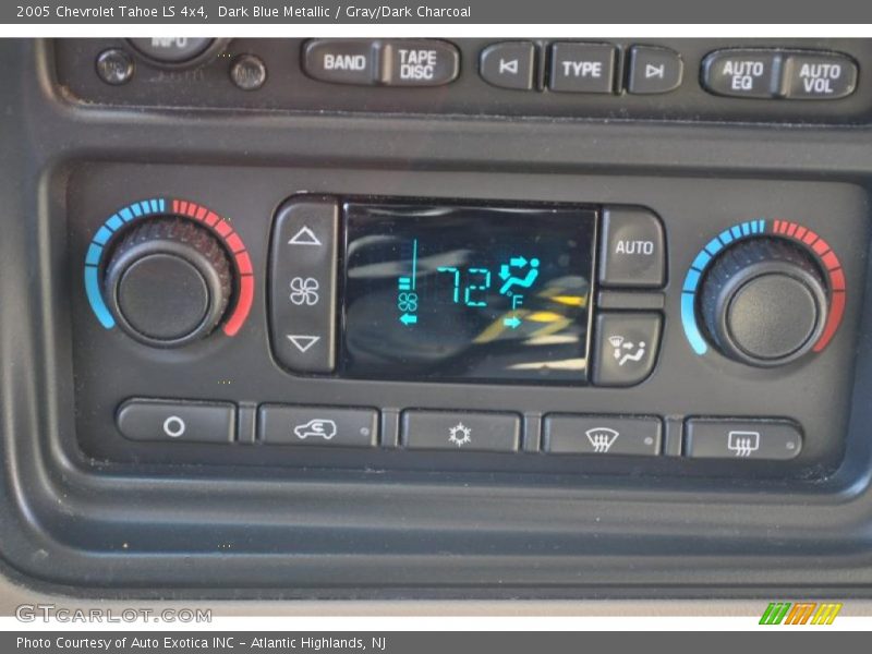 Dark Blue Metallic / Gray/Dark Charcoal 2005 Chevrolet Tahoe LS 4x4