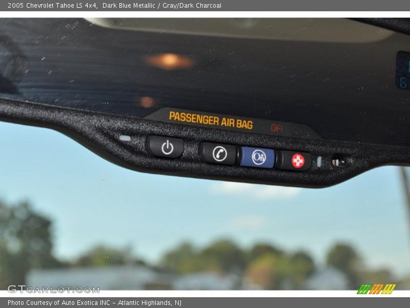 Dark Blue Metallic / Gray/Dark Charcoal 2005 Chevrolet Tahoe LS 4x4