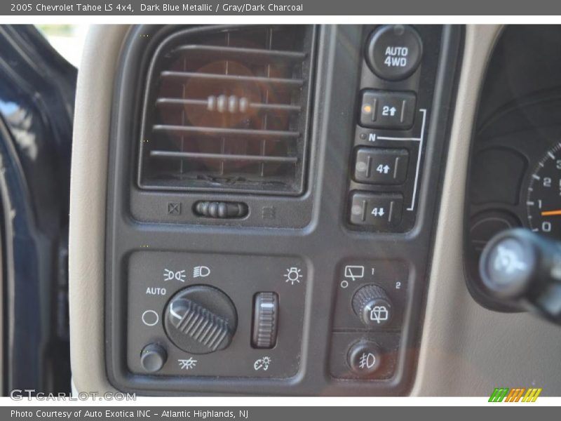 Dark Blue Metallic / Gray/Dark Charcoal 2005 Chevrolet Tahoe LS 4x4