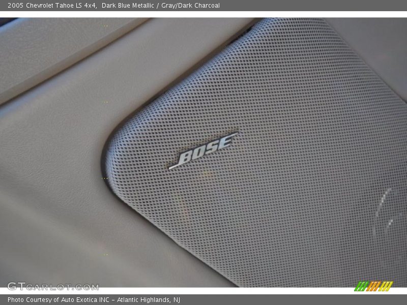 Dark Blue Metallic / Gray/Dark Charcoal 2005 Chevrolet Tahoe LS 4x4