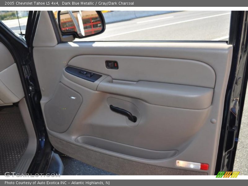 Dark Blue Metallic / Gray/Dark Charcoal 2005 Chevrolet Tahoe LS 4x4
