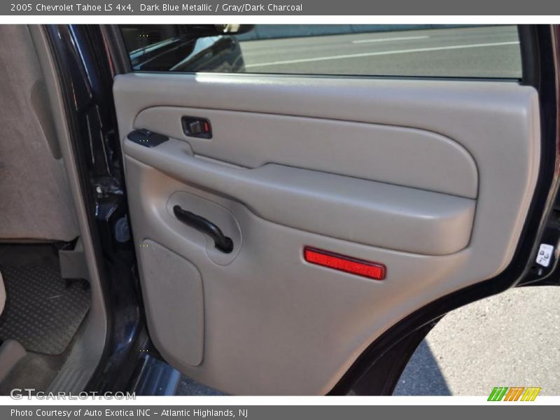 Dark Blue Metallic / Gray/Dark Charcoal 2005 Chevrolet Tahoe LS 4x4