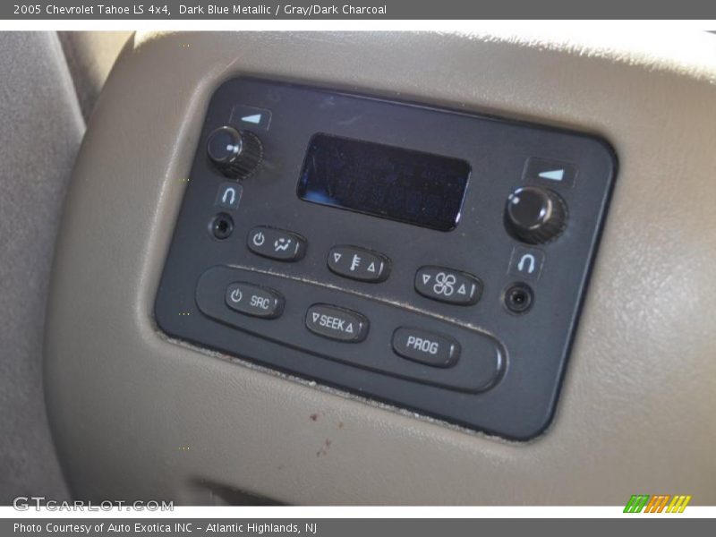 Dark Blue Metallic / Gray/Dark Charcoal 2005 Chevrolet Tahoe LS 4x4