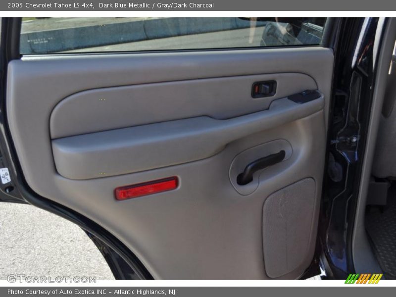 Dark Blue Metallic / Gray/Dark Charcoal 2005 Chevrolet Tahoe LS 4x4