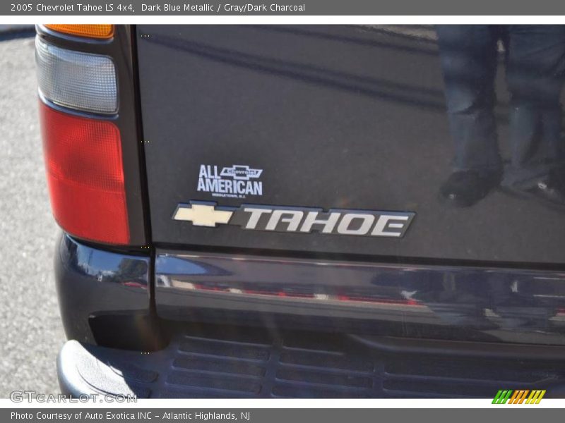 Dark Blue Metallic / Gray/Dark Charcoal 2005 Chevrolet Tahoe LS 4x4