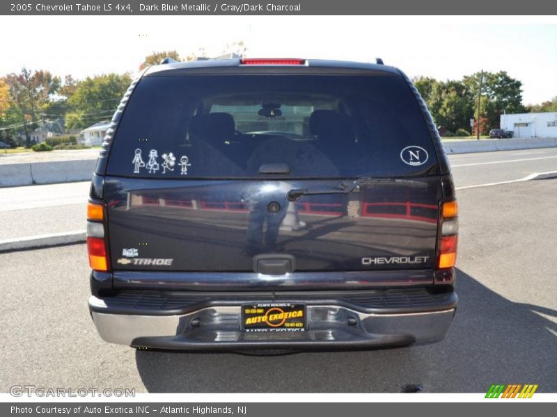Dark Blue Metallic / Gray/Dark Charcoal 2005 Chevrolet Tahoe LS 4x4