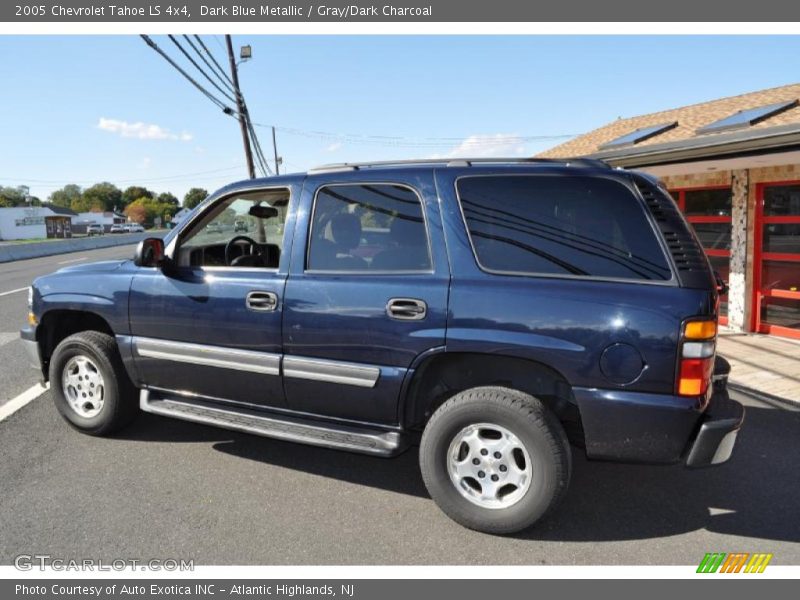 Dark Blue Metallic / Gray/Dark Charcoal 2005 Chevrolet Tahoe LS 4x4