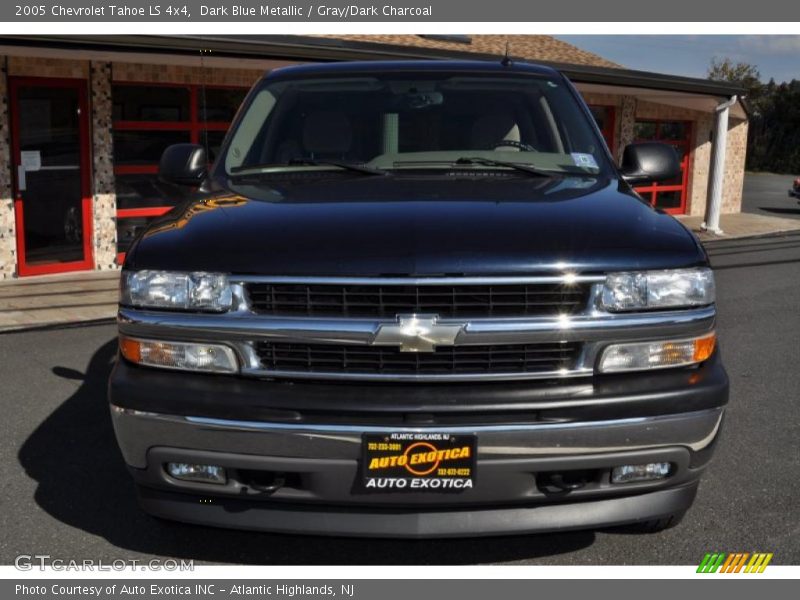 Dark Blue Metallic / Gray/Dark Charcoal 2005 Chevrolet Tahoe LS 4x4