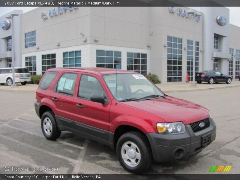 Redfire Metallic / Medium/Dark Flint 2007 Ford Escape XLS 4WD