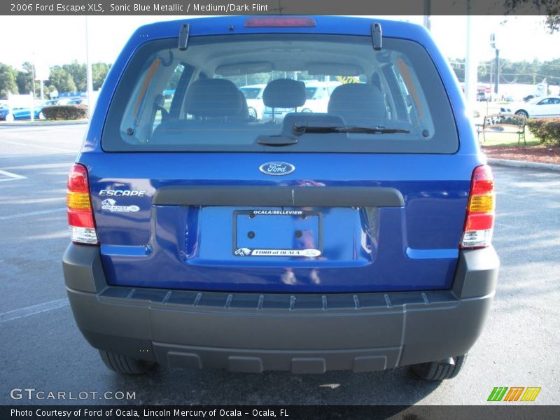 Sonic Blue Metallic / Medium/Dark Flint 2006 Ford Escape XLS