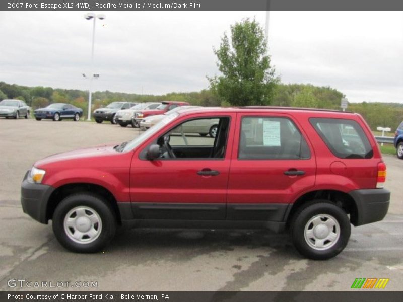 Redfire Metallic / Medium/Dark Flint 2007 Ford Escape XLS 4WD
