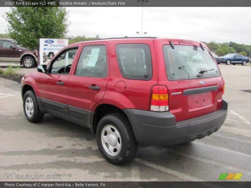 Redfire Metallic / Medium/Dark Flint 2007 Ford Escape XLS 4WD