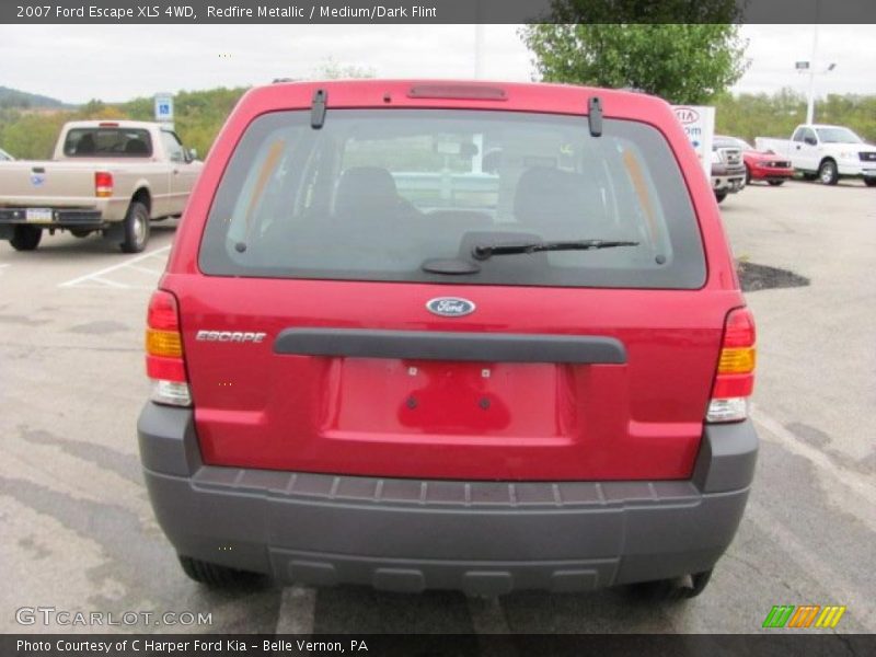 Redfire Metallic / Medium/Dark Flint 2007 Ford Escape XLS 4WD