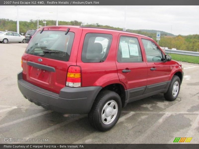 Redfire Metallic / Medium/Dark Flint 2007 Ford Escape XLS 4WD